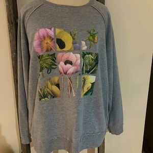 Oversized cute crew neck sweater